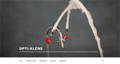 Desktop Screenshot of opti-klens.com
